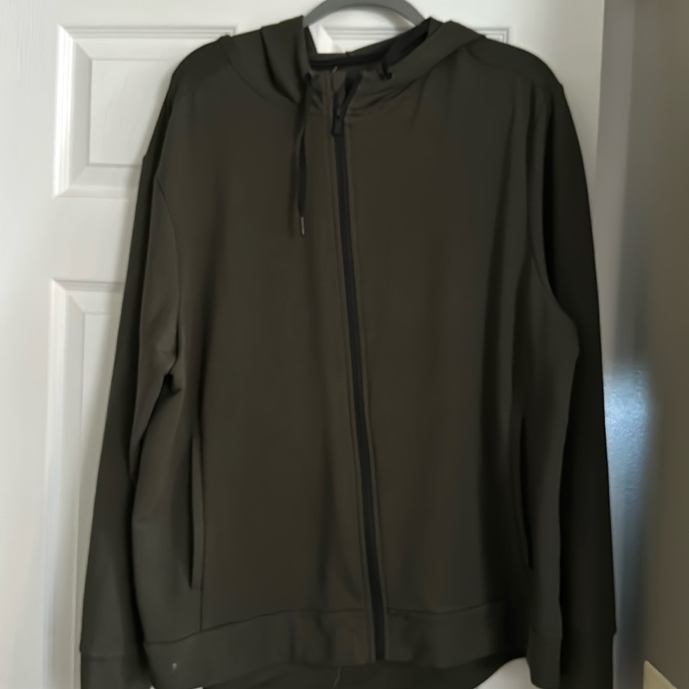 EUC Olive Green Hooded Jacket
